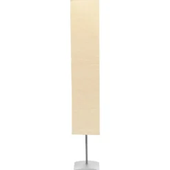 vidaXL - Vloerlamp - Beige - Papier - 135 cm