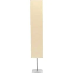 vidaXL - Vloerlamp - Beige - Papier - 135 cm