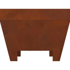 vidaXL - Vuurkorf Bruin 50 x 50 x 38 cm Cortenstaal