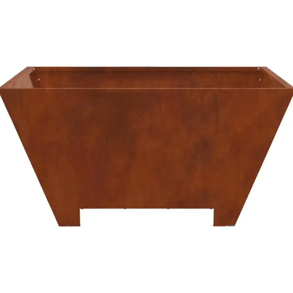 vidaXL - Vuurkorf Bruin 80 x 80 x 40 cm Cortenstaal