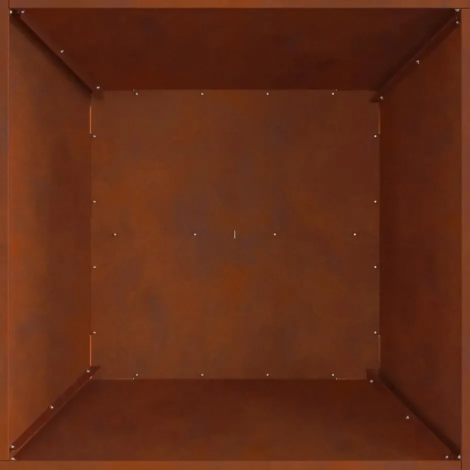 vidaXL - Vuurkorf Bruin 80 x 80 x 40 cm Cortenstaal
