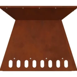 vidaXL - Vuurkorf Bruin 48 x 48 x 40 cm Cortenstaal