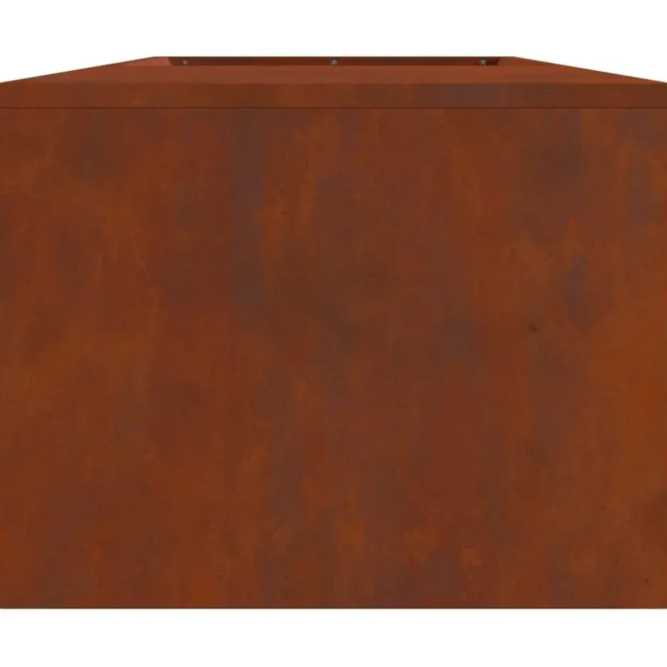 vidaXL - Vuurkorf Bruin 160 x 45 x 35 cm Staal
