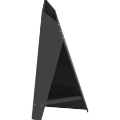 vidaXL - Vuurkorf Zwart 58 x 40 x 100 cm Staal