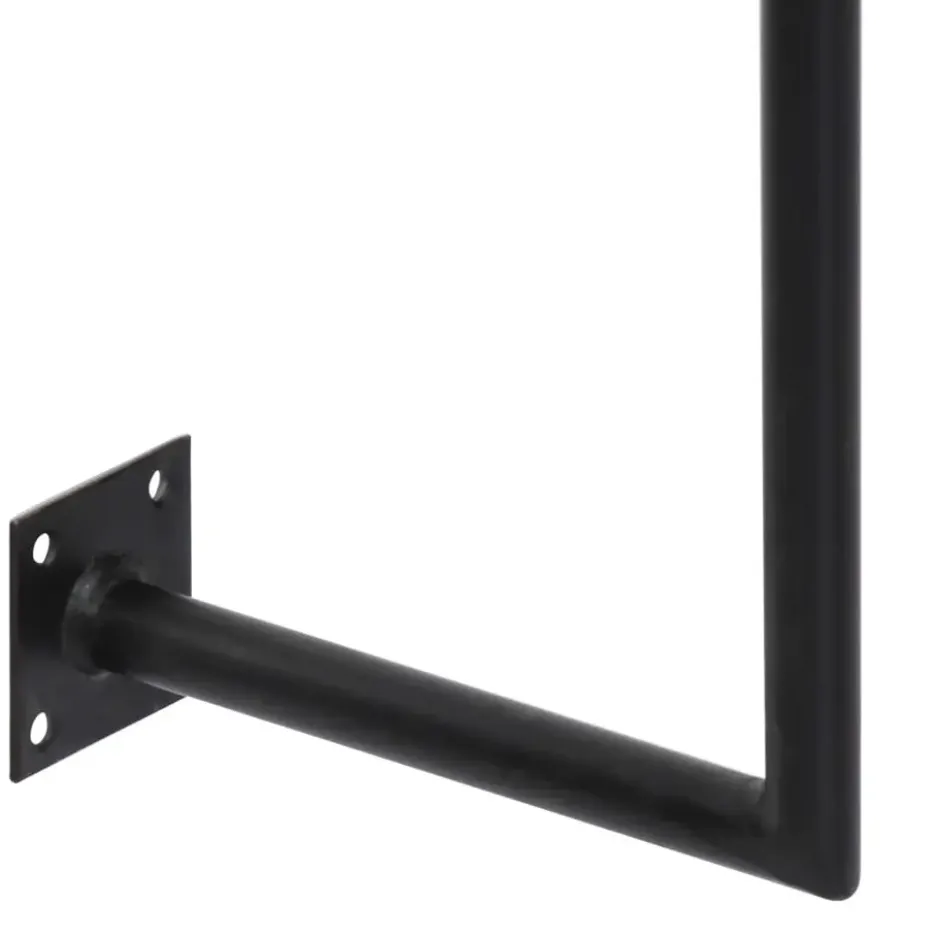 vidaXL - Wandbureau - Bruin - Hout