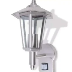 vidaXL - Wandlamp - Zilver - Roestvrij staal