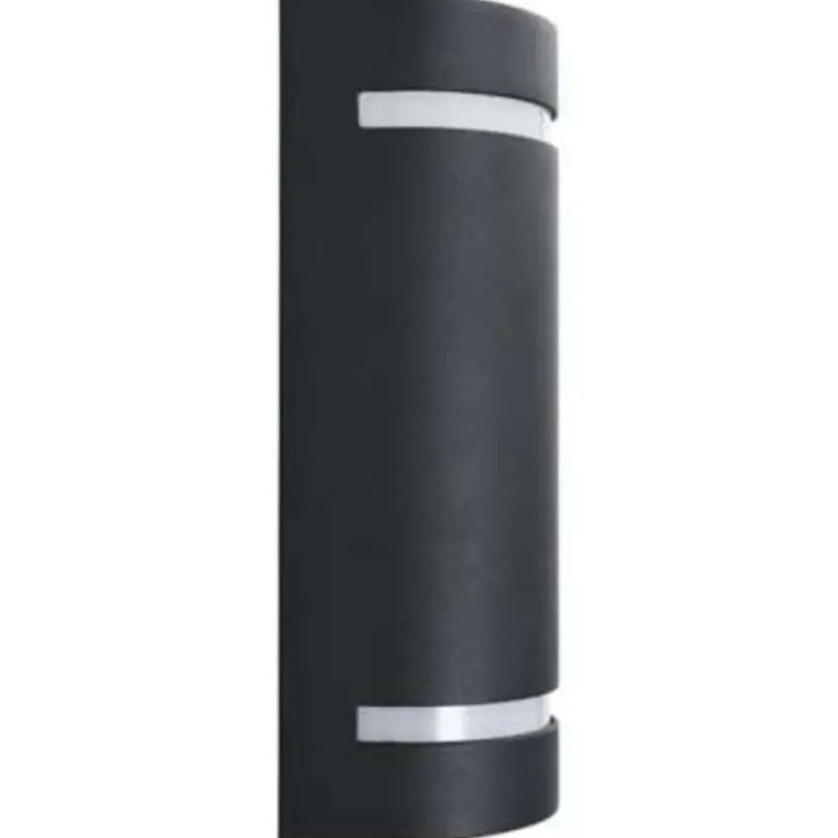 vidaXL - Wandlamp - Zwart - Aluminium - 75 x 95 x 238 mm - 2 stuks