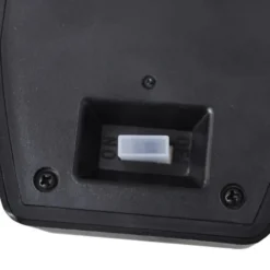 vidaXL - Wandlamp - Zwart - Kunststof - 2 stuks