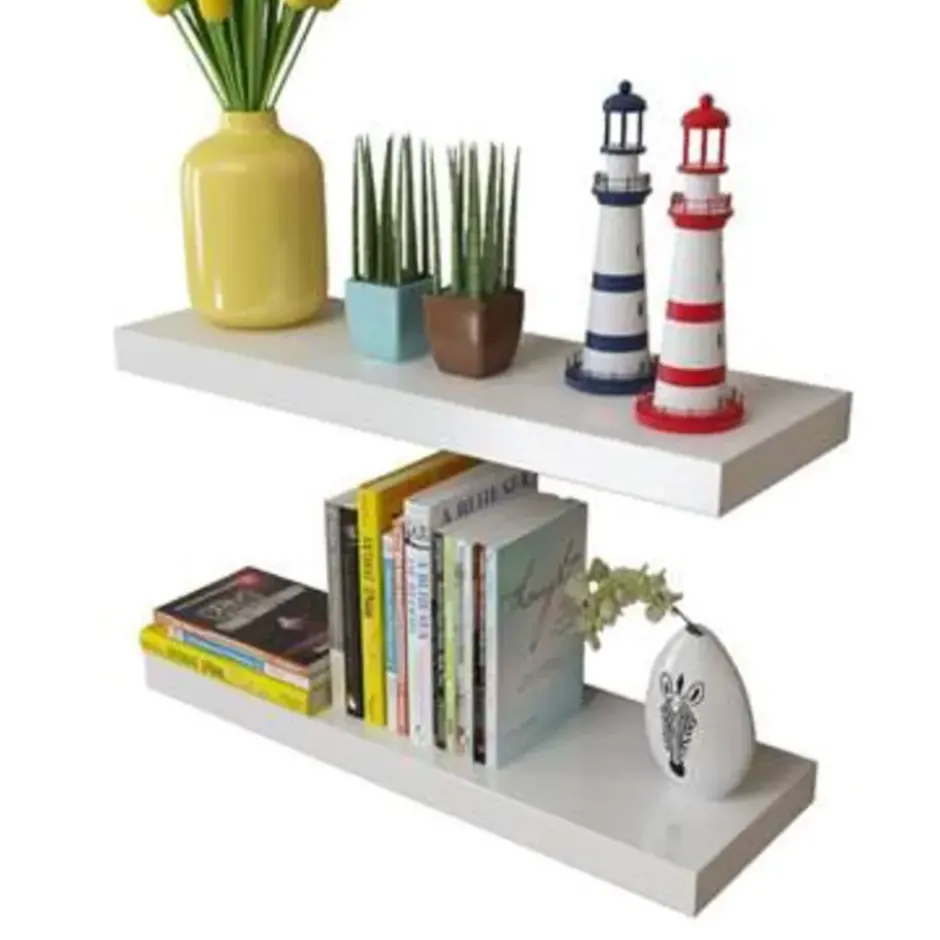 vidaXL - Wandmeubel - Wit - MDF - 60 cm - 2 stuks