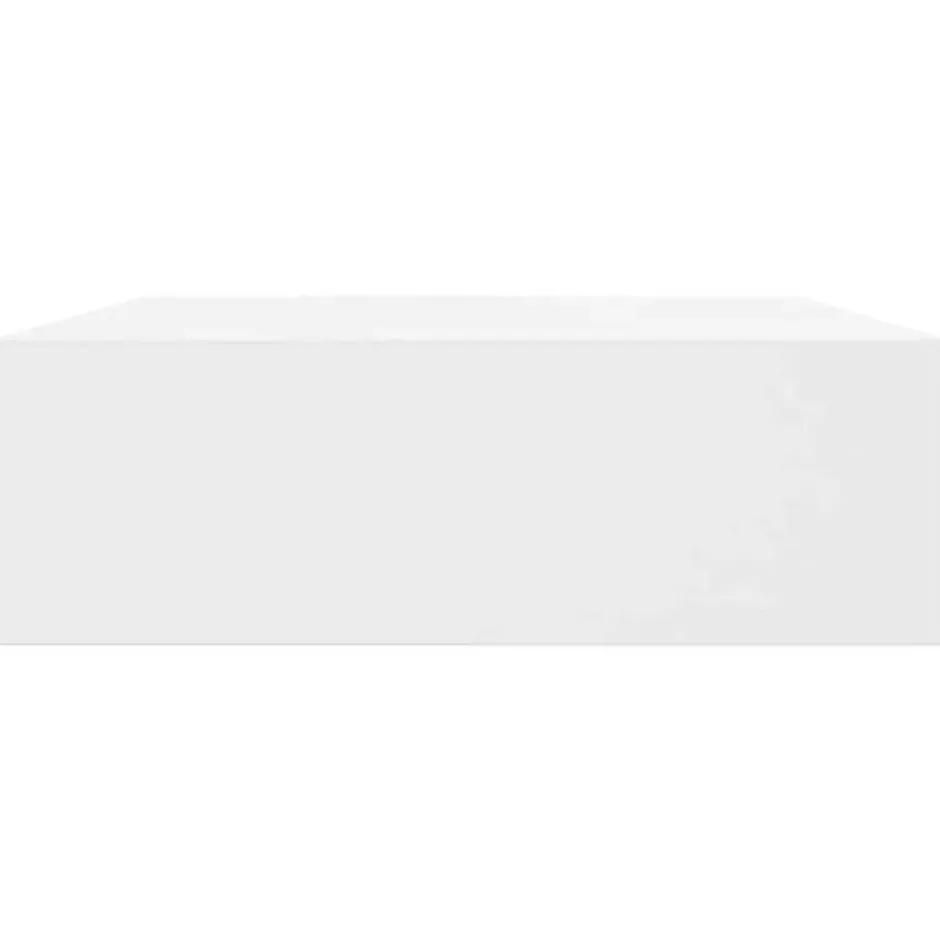 vidaXL - Wandplank - Wit - MDF
