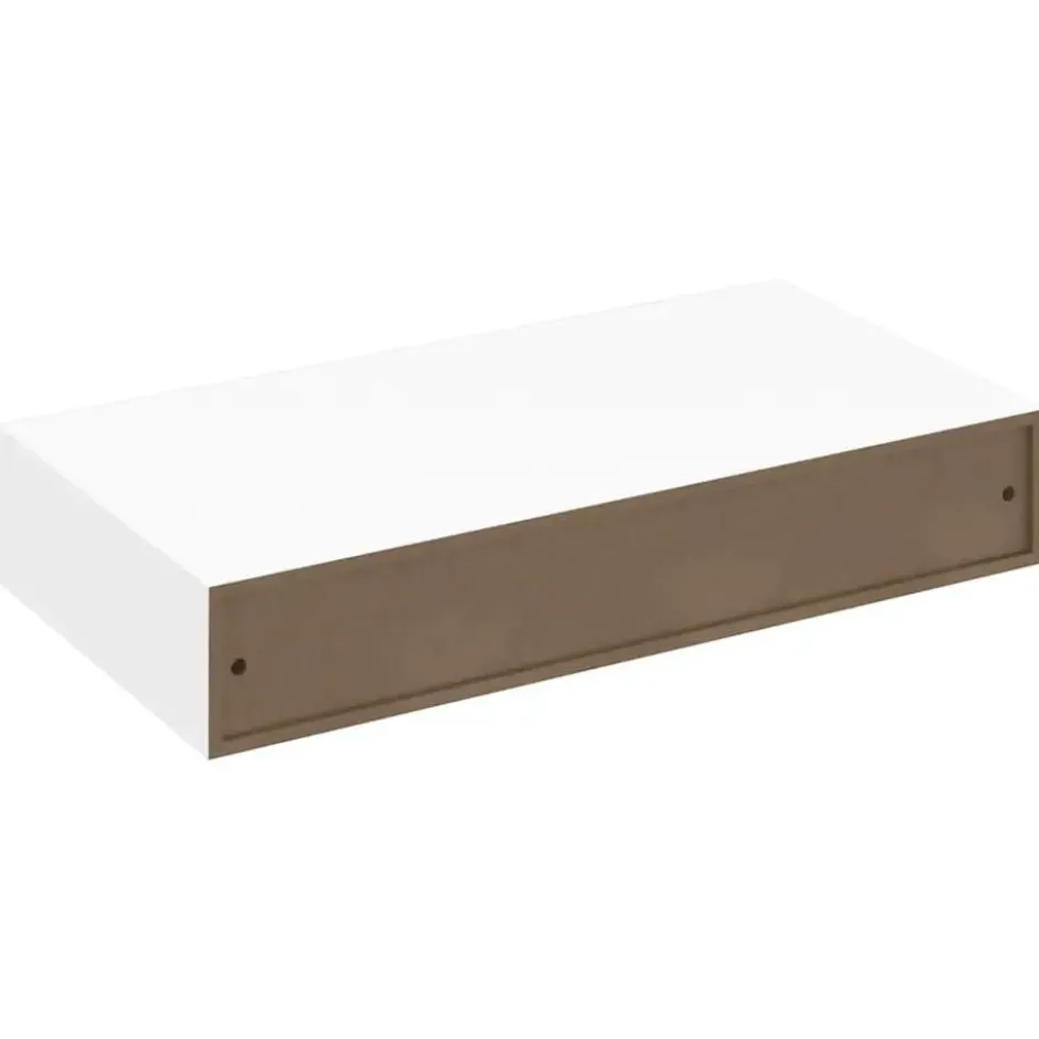 vidaXL - Wandplank - Wit - MDF
