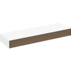 vidaXL - Wandplank - Wit - MDF