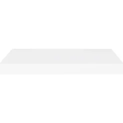 vidaXL - Wandschap - Wit - MDF - 60 x 23.5 x 3.8 cm - 2 stuks