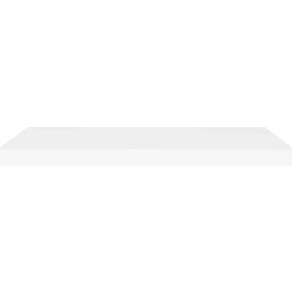vidaXL - Wandschap - Wit - MDF - 80 x 23.5 x 3.8 cm