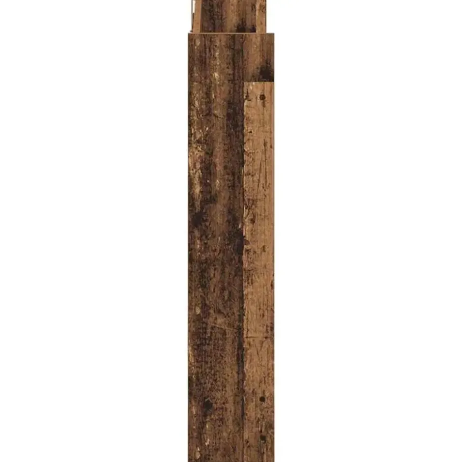 vidaXL - Wandschoenenkast - Bruin - Bewerkt hout
