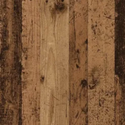 vidaXL - Wandschoenenkast - Bruin - Bewerkt hout
