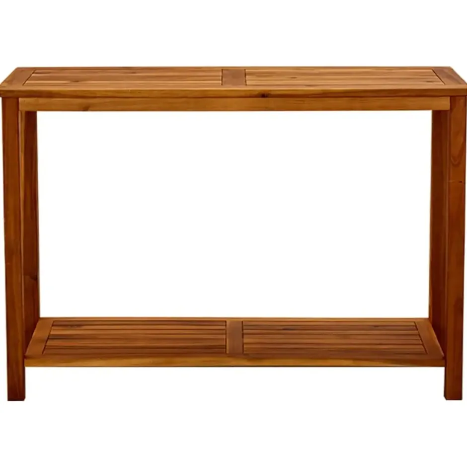 vidaXL - Wandtafel - Bruin - Acaciahout - 110 x 40 x 75 cm