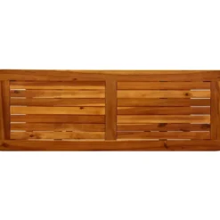 vidaXL - Wandtafel - Bruin - Acaciahout - 110 x 40 x 75 cm