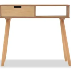 vidaXL - Wandtafel - Bruin - Grenenhout