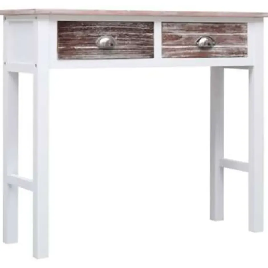 vidaXL - Wandtafel - Bruin - Hout
