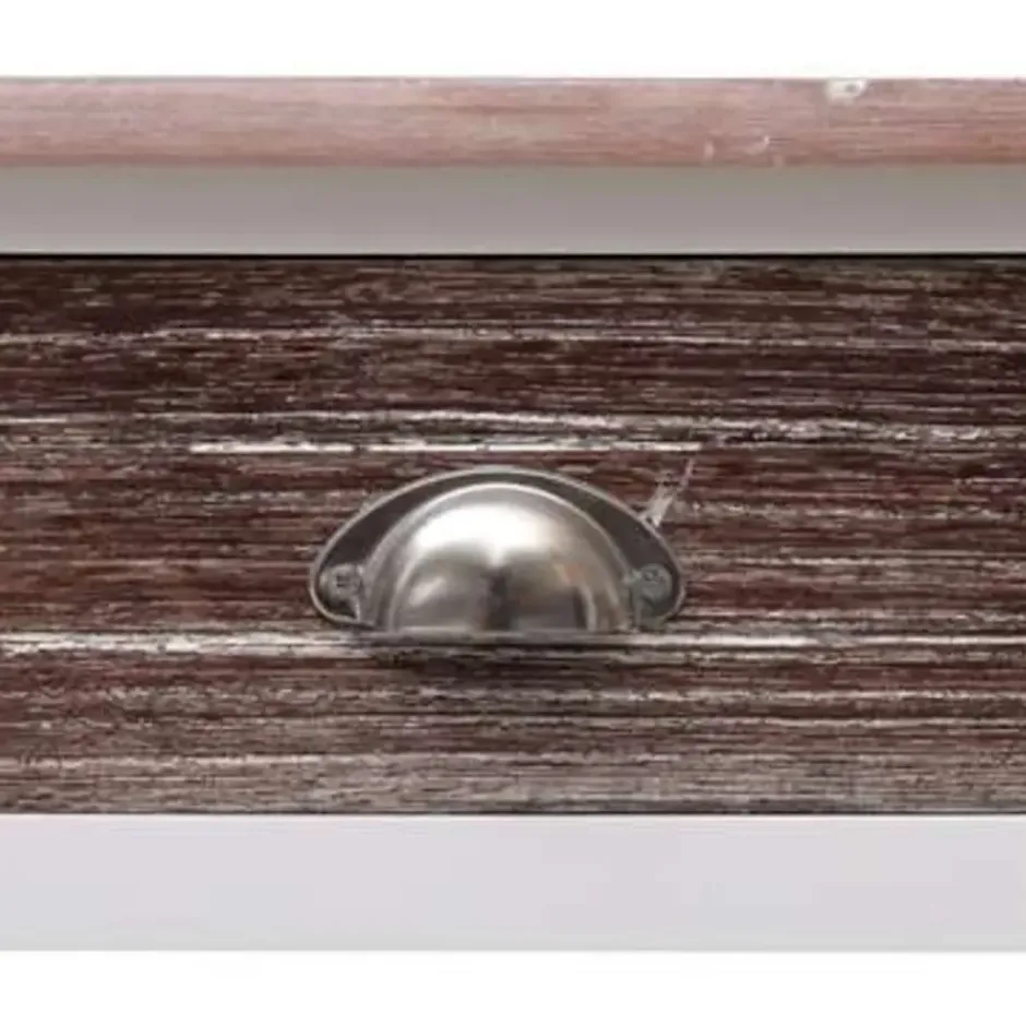 vidaXL - Wandtafel - Bruin - Hout