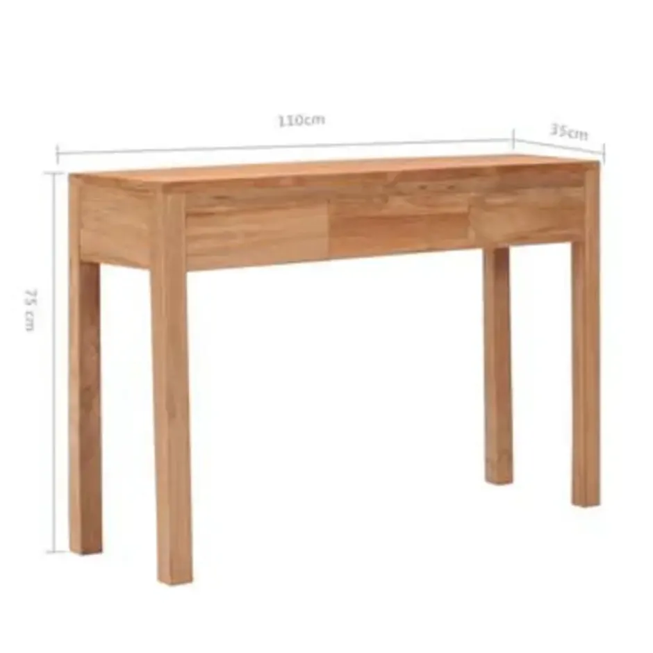 vidaXL - Wandtafel - Bruin - Hout