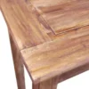 vidaXL - Wandtafel - Bruin - Hout