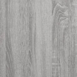 vidaXL - Wandtafel - Grijs sonoma eiken - Bewerkt hout - 75x19.5x75 cm
