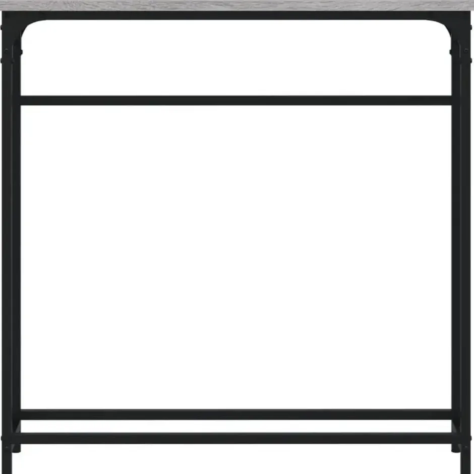 vidaXL - Wandtafel - Grijs sonoma eiken - Bewerkt hout - 75x19.5x75 cm