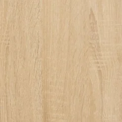 vidaXL - Wandtafel met 2 lades 2 schappen - Sonoma eiken - Hout - 100x25x75 cm