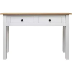 vidaXL - Wandtafel - Wit - Grenenhout