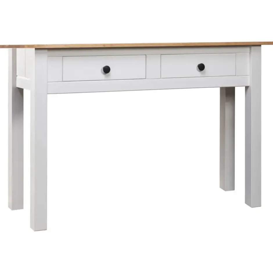 vidaXL - Wandtafel - Wit - Grenenhout