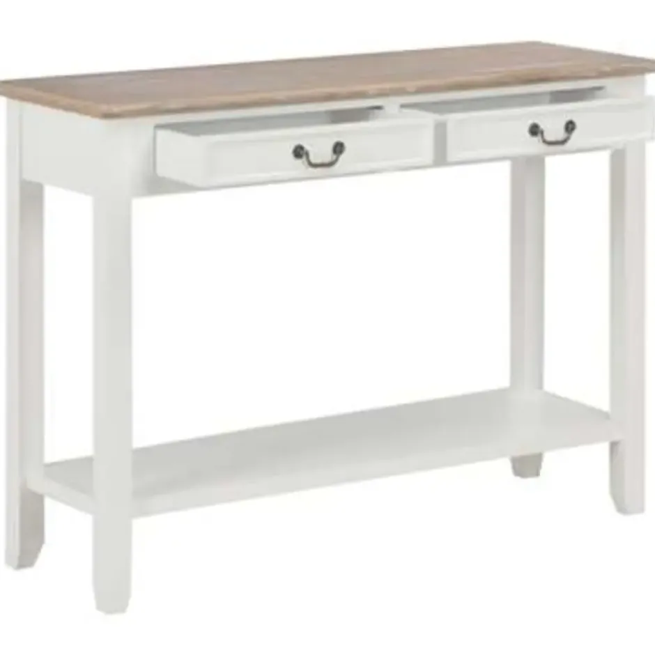 vidaXL - Wandtafel - Wit - Hout