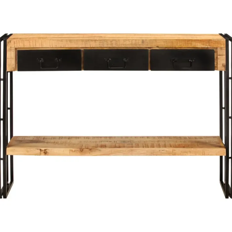 vidaXL - Wandtafel - Zwart - Hout