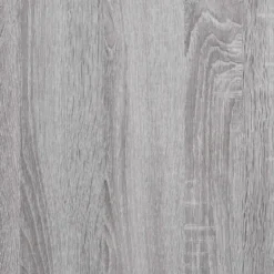 vidaXL - Wastafelkast 58x33x60 cm bewerkt hout grijs sonoma eikenkleurig