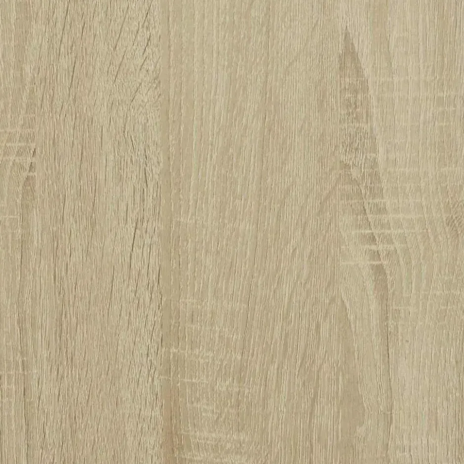 vidaXL - Wastafelonderkast - 1 deur 2 lades - Sonoma eiken - Hout - 65x33x60 cm