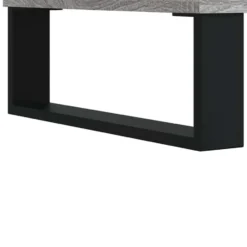 vidaXL - Wastafelonderkast met 2 lades - Grijs sonoma eiken - Hout - 65 cm