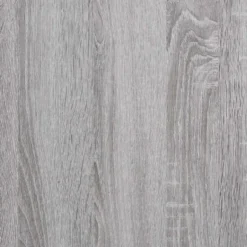 vidaXL - Wastafelonderkast met 2 lades - Grijs sonoma eiken - Hout - 65 cm