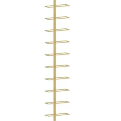 vidaXL - Wijnrek - Goud - Metaal