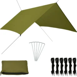 vidaXL - Zeil - Groen - 3 x 2.85 m