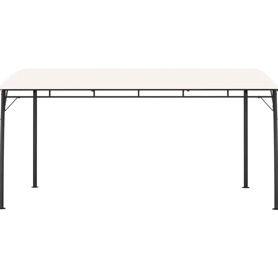 vidaXL - Zonneluifel - Crème - Polyester - 4 x 3 x 2.55 m