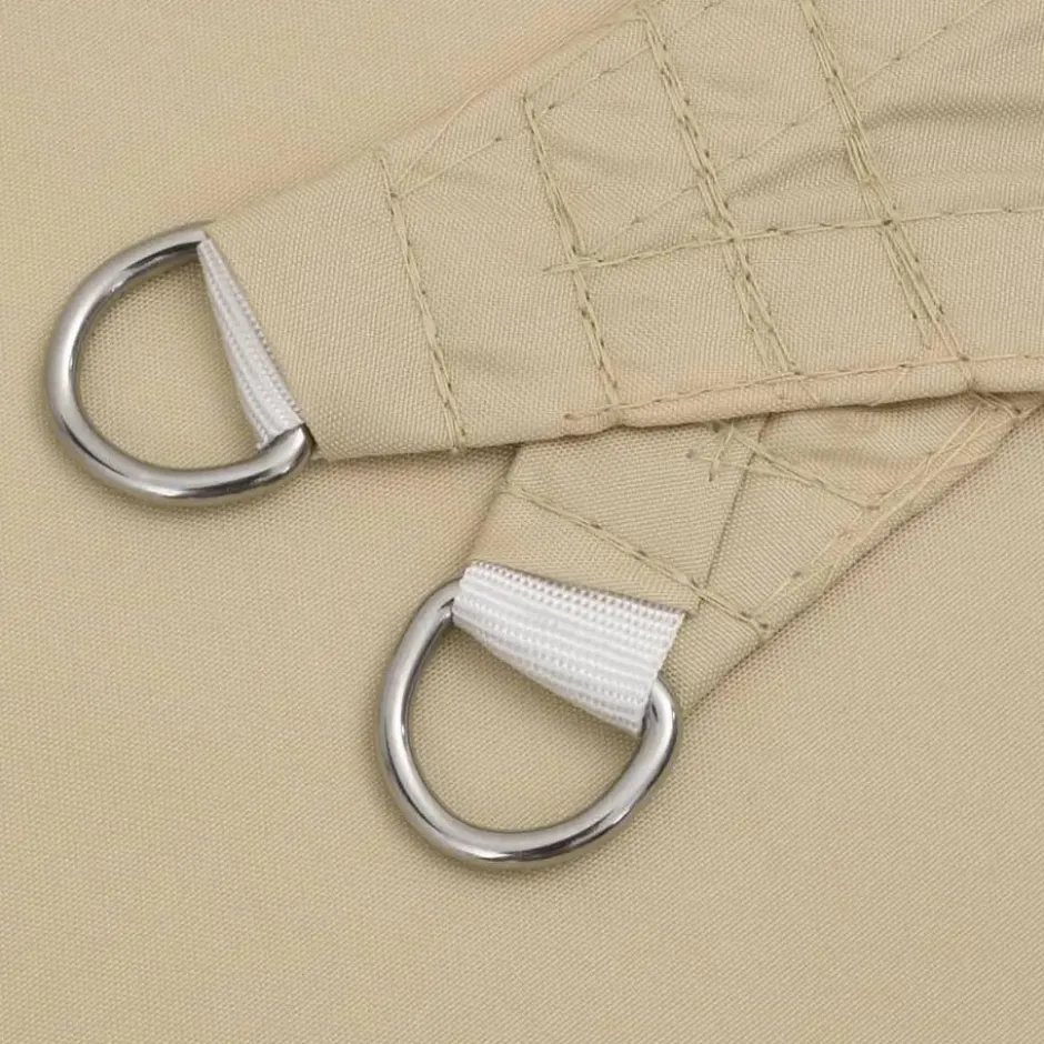 vidaXL - Zonnezeil - Beige - 2 x 2 m