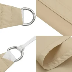 vidaXL - Zonnezeil - Beige - 2 x 3 m