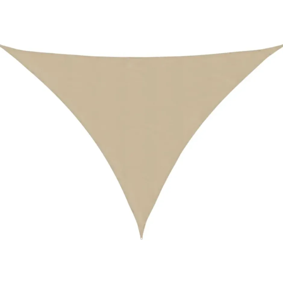vidaXL - Zonnezeil - Beige - 3.5 x 3.5 x 4.9 m