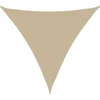 vidaXL - Zonnezeil - Beige - 5 x 5 x 5 m