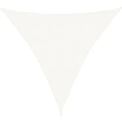 vidaXL - Zonnezeil - Wit - 3.6 x 3.6 x 3.6 m