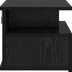 vidaXL - Zwevend Nachtkastjes met lade - Zwart eiken - 40x31x27 cm - 2 stuks