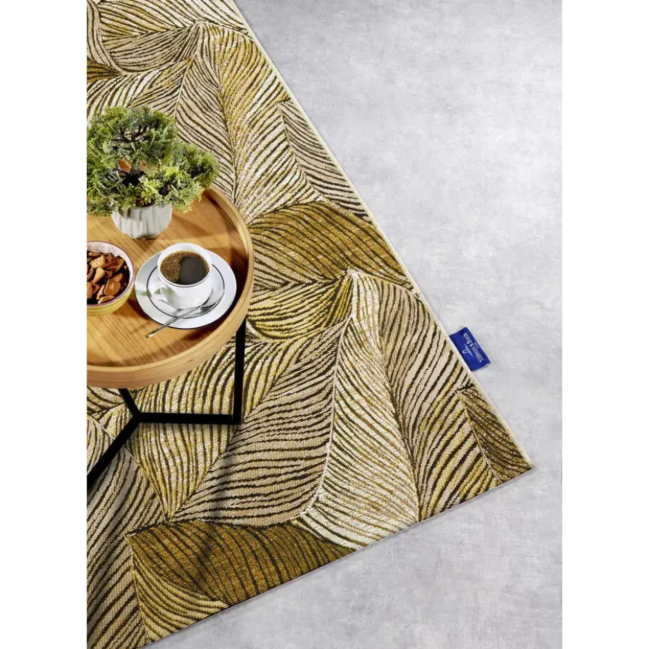 Villeroy & Boch Buitenkleed Eugene Goud Zwart - 120x180 CM