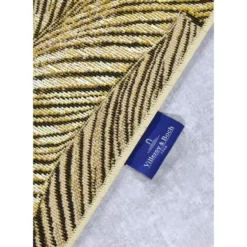 Villeroy & Boch Buitenkleed Eugene Goud Zwart - 120x180 CM