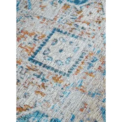 Villeroy & Boch Buitenkleed Vintage Creme Blauw - 160x235 CM
